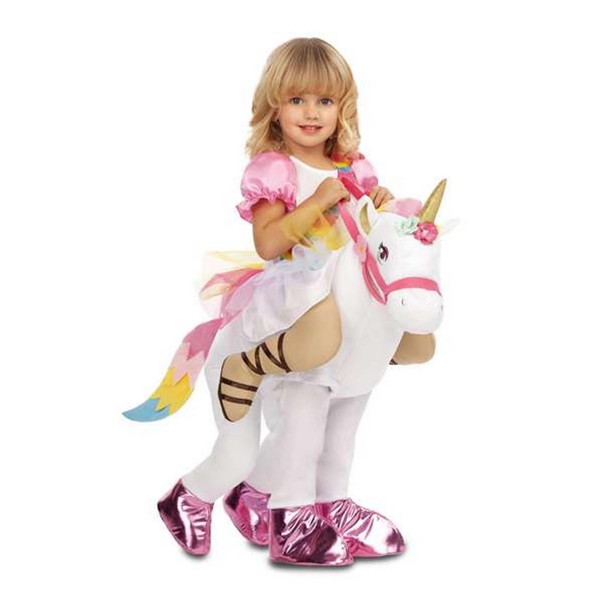 Kostume til børn Ride-On Prinsesse Enhjørning 3-4 år