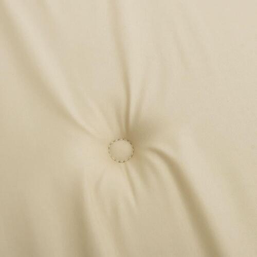 Hynder til havestol 6 stk. 40x40x3 cm oxfordstof beige