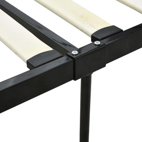 Sengestel til himmelseng 160 x 200 cm metal sort