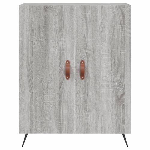 Højskab 69,5x34x180 cm konstrueret træ grå sonoma-eg
