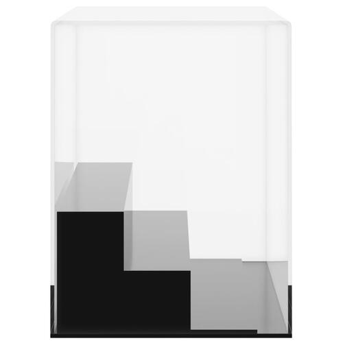 Montre 25x12x16 cm akryl transparent
