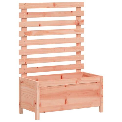 Plantekasse med stativ 79x39,5x114 cm massivt douglasgran