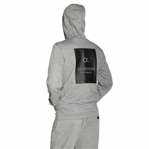 Sportsjakke til Mænd Calvin Klein Billaboard Fz Mørkegrå L