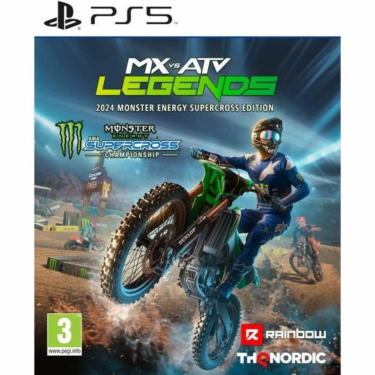 PlayStation 5 spil THQ Nordic Mx vs Atv Legends 2024 Monster Energy Supercross E (FR)