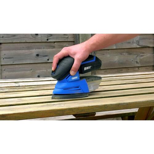 Draper Tools slibemaskine med 1 x 2 Ah D20-batteri 20V
