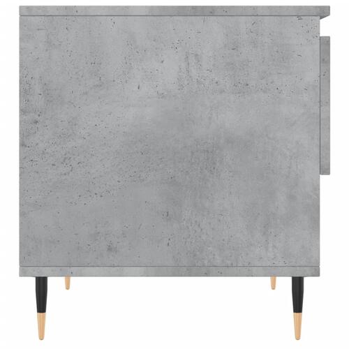 Sofabord 50x46x50 cm konstrueret træ betongrå