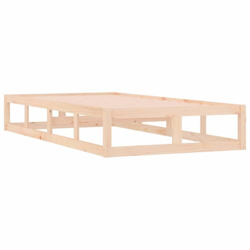 Sengeramme 90x190 cm Single massivt træ
