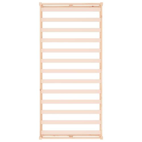 Sengeramme 90x190 cm Single massivt træ