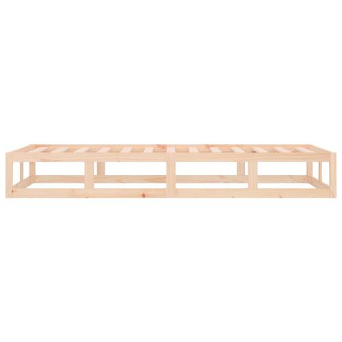 Sengeramme 90x190 cm Single massivt træ