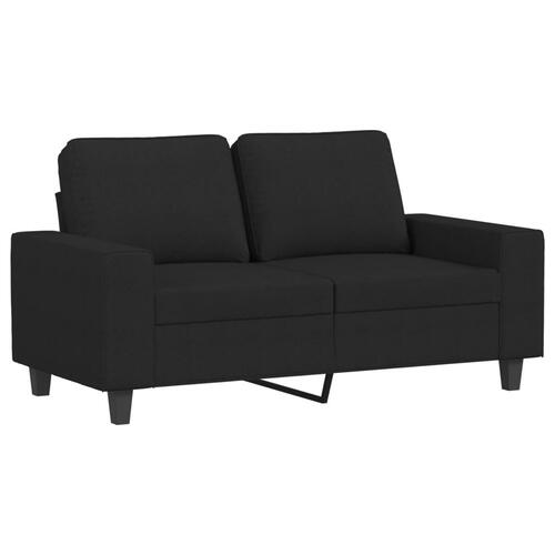 2 personers sofa stof sort