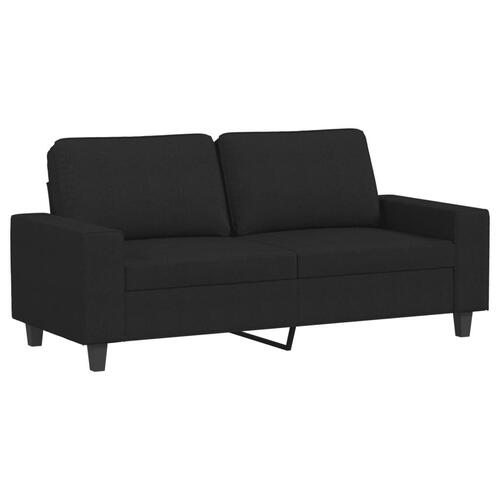 2 personers sofa stof sort