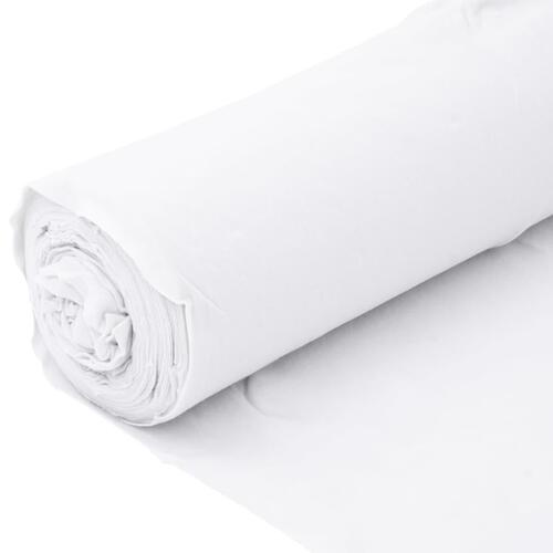 Ukrudtsdug 1x50 m polyesterfibre hvid