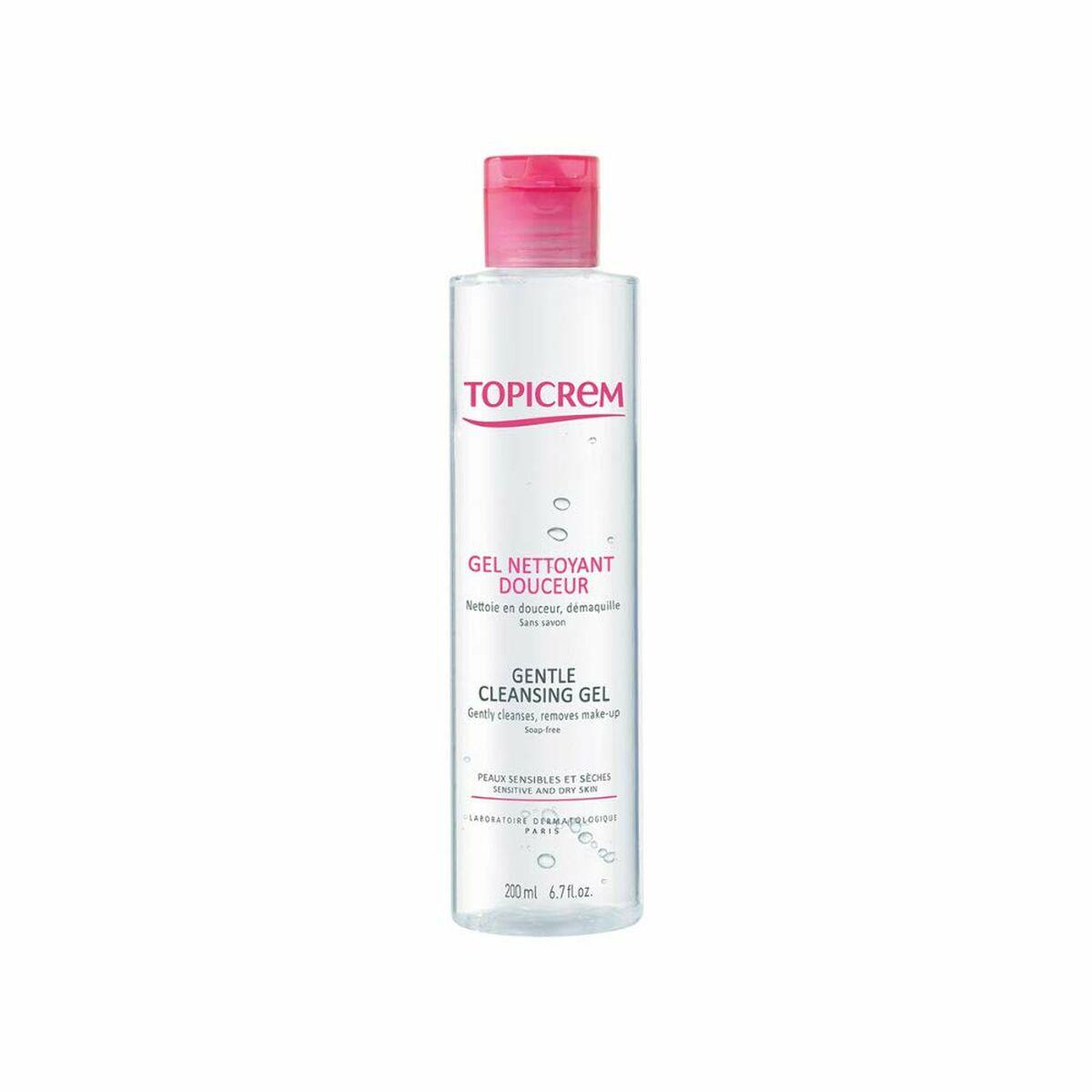 Ansigtsrens i gel-form Topicrem Hydra+ 200 ml