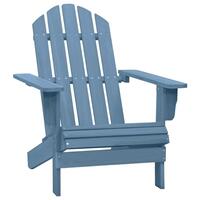 Adirondack-havestol massivt grantræ blå
