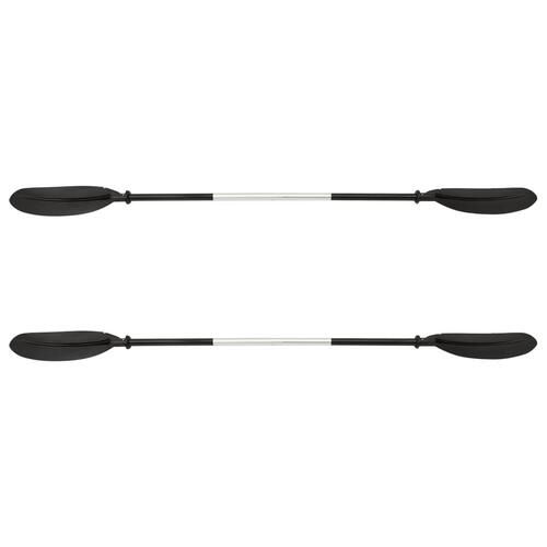 Oppustelig kajak 424x81x31 cm polyester blå