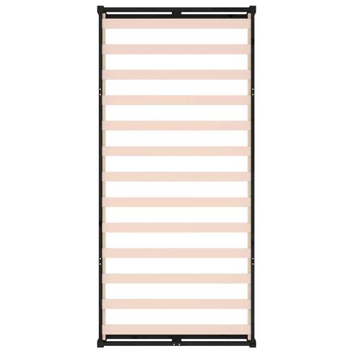 Sengeramme 90x190 cm Single massivt træ sort