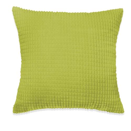 Pudesæt 2 stk. velour 45 x 45 cm grøn