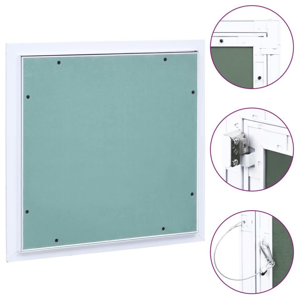 Adgangspanel med aluminiumsramme og gipsplade 200x200 mm