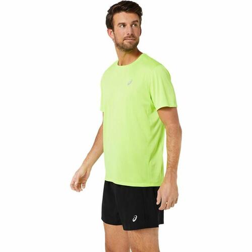 Kortærmet T-shirt til Mænd Asics Katakana Grøn L