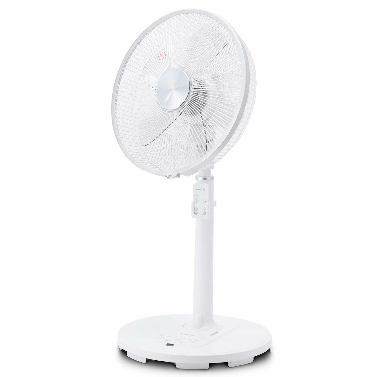 Grunkel Fan 14 Silence gulvventilator - hvid, 28 W