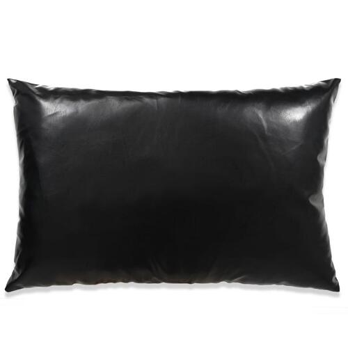 Pudesæt 2 stk. PU 40 x 60 cm sort