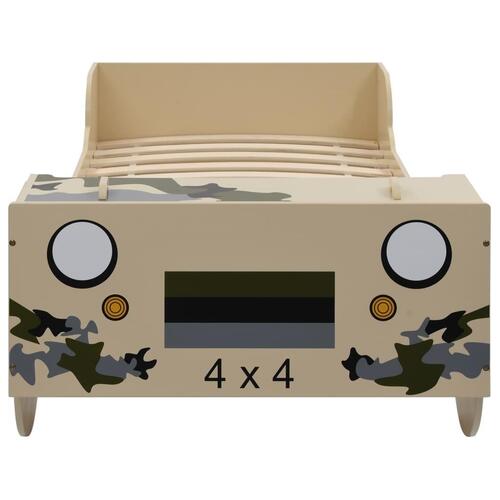 Barneseng terrængående bil 90 x 200 camouflage
