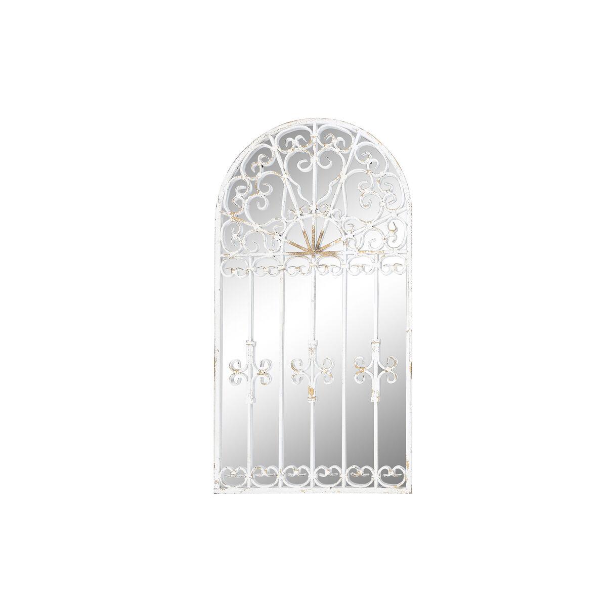 Vægspejl Metal Hvid Vindue (55 x 3 x 103,5 cm)