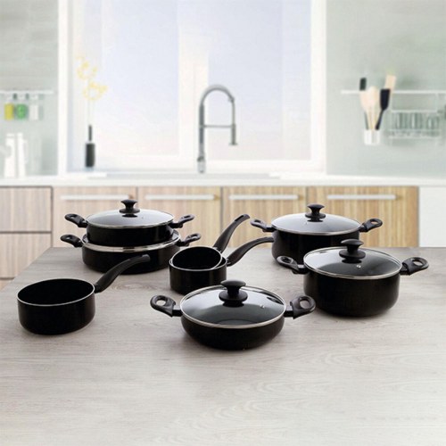 Kasserolle 18 cm - metal med bakelitgreb