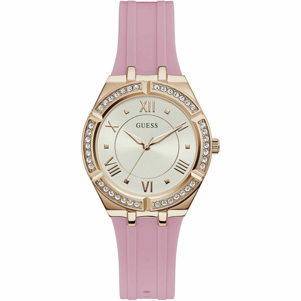 Guess dameur GW0034L3, gylden/Pink (Ø 40 mm)