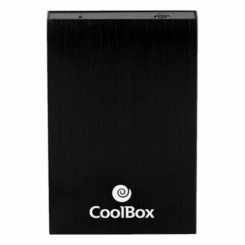 Lomme til harddisk CoolBox COO-SCA-2512 Sort