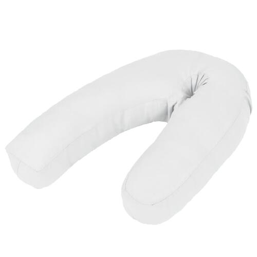 Graviditetspude J-form 54x(36-43) cm hvid
