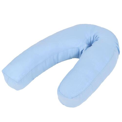 Graviditetspude J-form 54x(36-43) cm blå