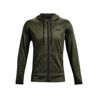 Sportsjakke til Mænd Under Armour Fleece FZ Oliven S