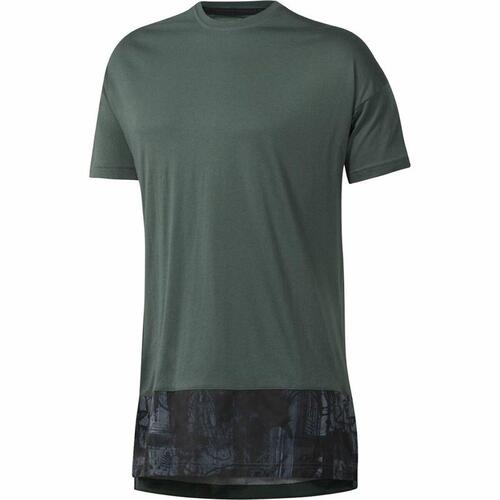 Kortærmet T-shirt til Mænd Reebok Essentials Grøn S