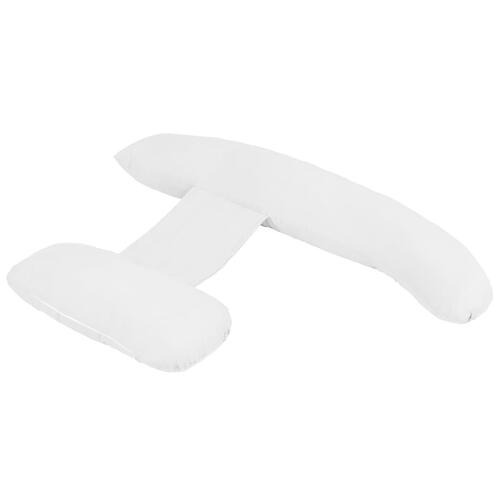 Graviditetspude H-form 80 x 140 cm hvid