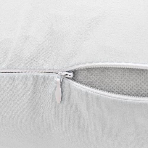 Graviditetspude H-form 80 x 140 cm hvid