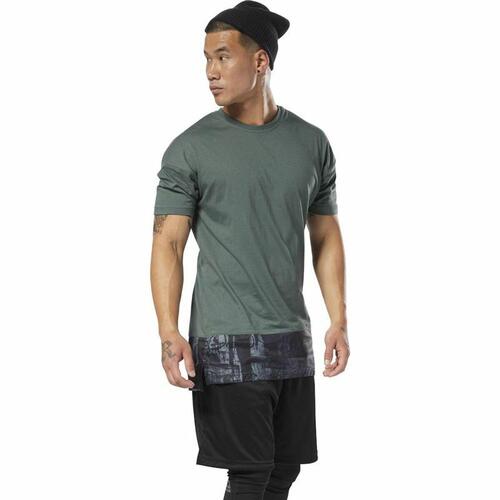 Kortærmet T-shirt til Mænd Reebok Essentials Grøn S