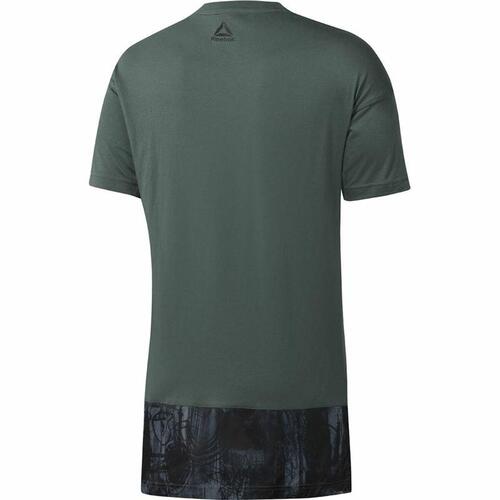 Kortærmet T-shirt til Mænd Reebok Essentials Grøn S