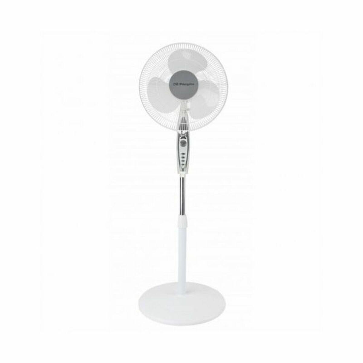 Fritstående ventilator Orbegozo SF 0147 50 W Hvid