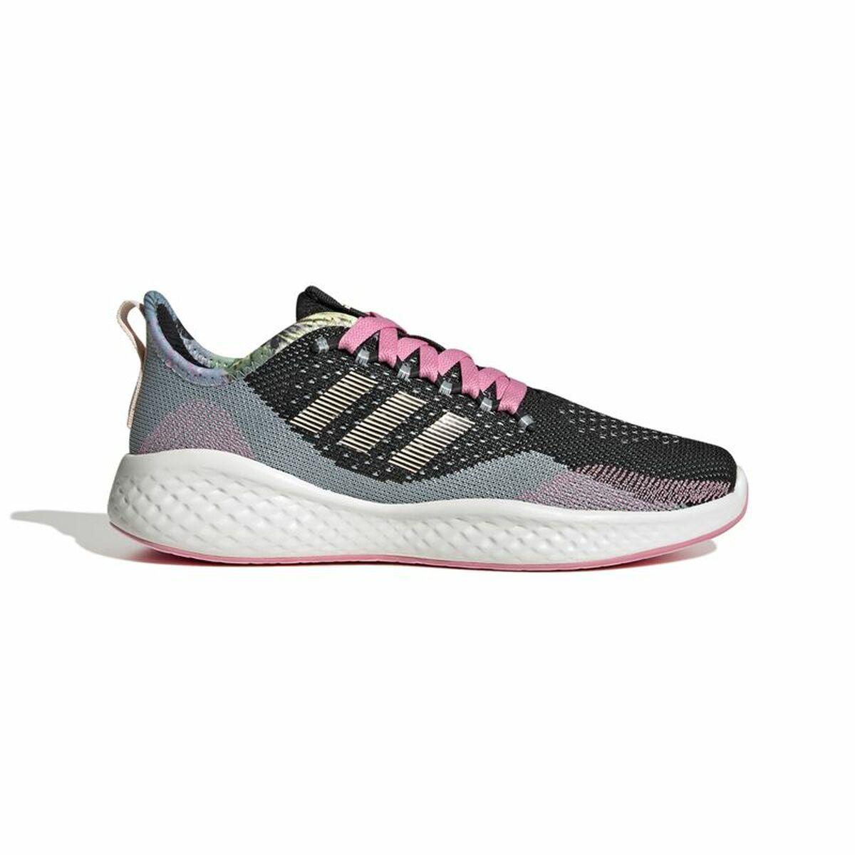 Løbesko til voksne Adidas Fluidflow Sort Grå 40