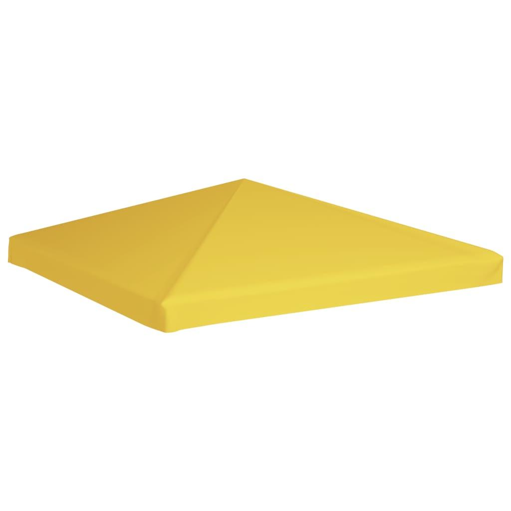 Pavillontopdække 3x3 m 270 g/m² gul