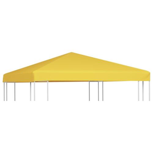 Pavillontopdække 3x3 m 270 g/m² gul