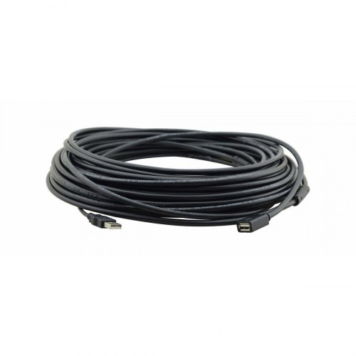 Kramer Electronics 2574 USB forlængerkabel 7,6 m - USB-A han/hun, USB 2.0, sort