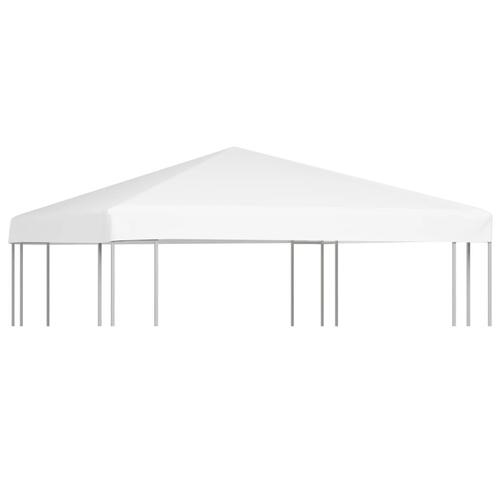 Pavillontopdække 270 g/m² 3x3 m hvid