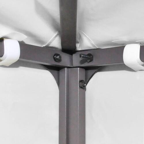 Pavillontopdække 270 g/m² 3x3 m hvid