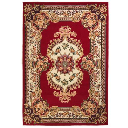 Orientalsk tæppe 160x230 cm rød/beige