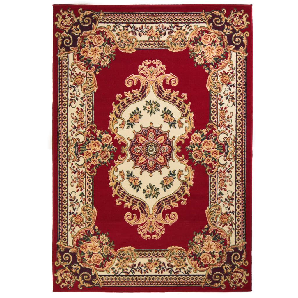 Orientalsk tæppe 160x230 cm rød/beige