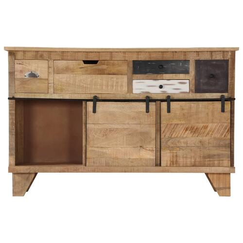 Skænk 140x38x90 cm massivt mangotræ