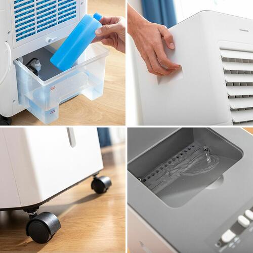 Bærbar multifunktionel fordampningskøler Airvecove 5 L 65 W