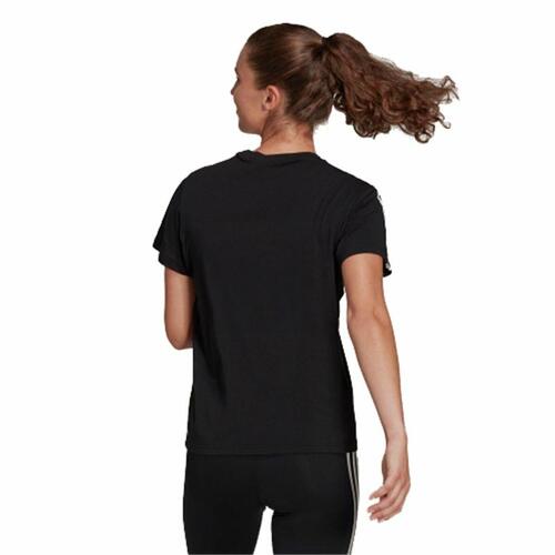 Kortærmet T-shirt til Kvinder Adidas TC Sort L